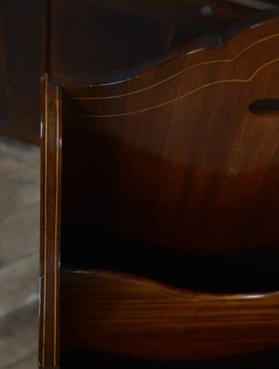 Edwardian Wolf Mahogany Paper/ Magazine Rack SAI3294 - Image 3