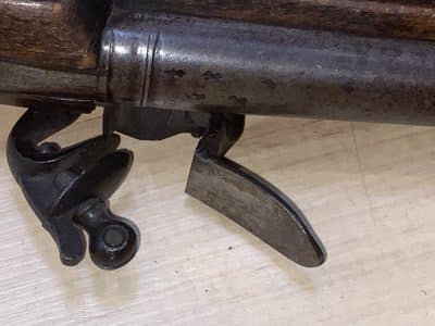 A scarce British Military Officer’s Flintlock Pistol marked Dublin Castle. Circa 1780. Antique Guns 8