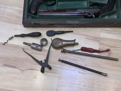 Durs Egg pair of duelling pistols - Image 4