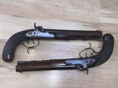 Durs Egg pair of duelling pistols Antique Guns 7