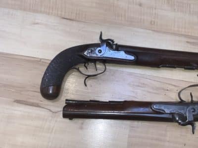 Durs Egg pair of duelling pistols Antique Guns 9