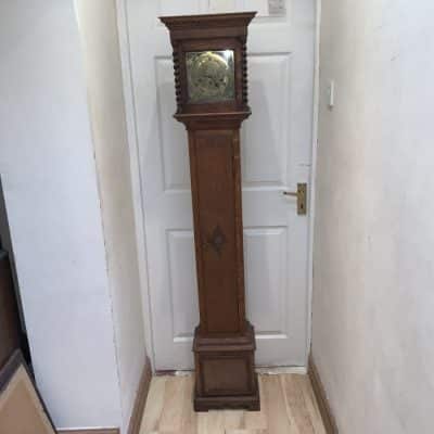 Grandmother Clock Westminster Chimes Antique Clocks 3