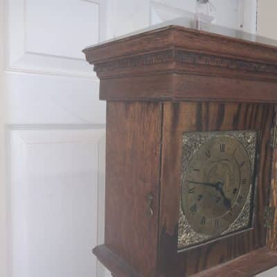 Grandmother Clock Westminster Chimes Antique Clocks 10