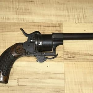 Pin fire 9mm revolver Antique Guns