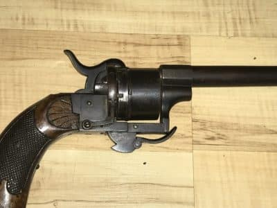 Pin fire 9mm revolver Antique Guns 5