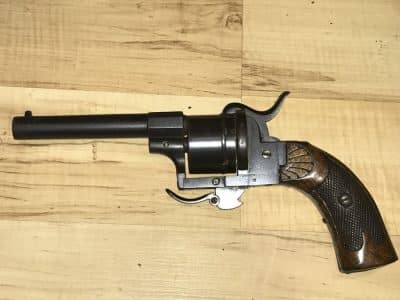 Pin fire 9mm revolver Antique Guns 8