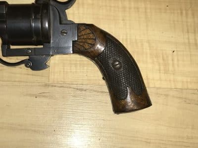 Pin fire 9mm revolver Antique Guns 9