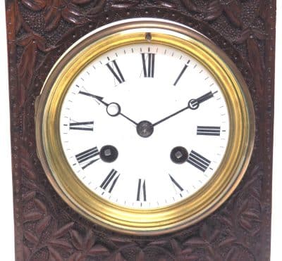 Taj Mahal Carved Mantle Clock