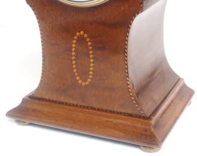 Rare Find Edwardian Balloon Mantel Clock - 8-Day Striking Mantle Clock - Image 8