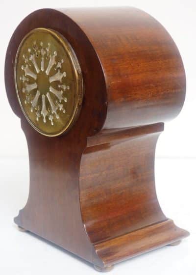 Rare Find Edwardian Balloon Mantel Clock - 8-Day Striking Mantle Clock - Image 5