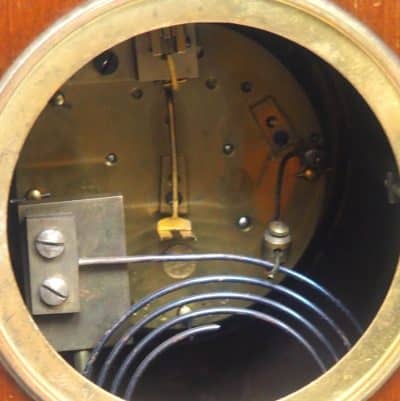 Rare Find Edwardian Balloon Mantel Clock - 8-Day Striking Mantle Clock - Image 4