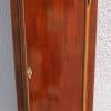 19THC Pagoda Top Longcase Clock in Solid Mahogany Case Arched Silver & Brass Dial Signed Joseph Herring London - Image 7