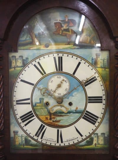 Longcase Clock Mahogany Case