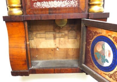 Important 8 Day Antique American Ogee Wall Clock – Weight Driven Striking Wall/Mantel Clock - Image 4