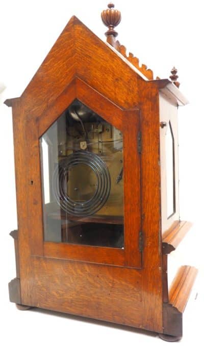 Antique Musical Westminster Chime Bracket Clock 8 Bell Triple Fusee Roskell Liverpool - Image 7