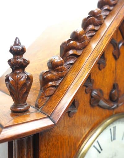 Antique Musical Westminster Chime Bracket Clock 8 Bell Triple Fusee Roskell Liverpool bracket clock Antique Clocks 8