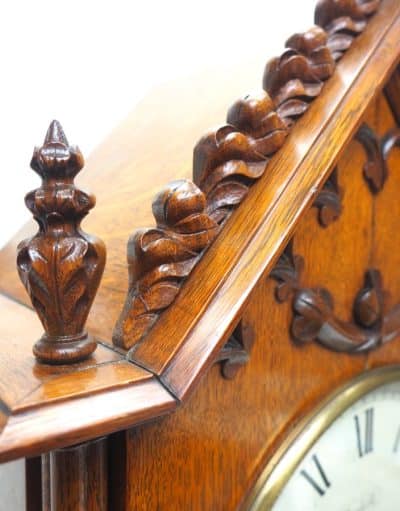 Antique Musical Westminster Chime Bracket Clock 8 Bell Triple Fusee Roskell Liverpool - Image 6