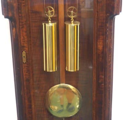 Impressive Rare Hermle Vienna Wall Clock 8 Day Weight Driven Striking Wall Clock - Image 14