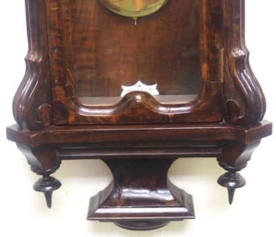 Impressive Rare Hermle Vienna Wall Clock 8 Day Weight Driven Striking Wall Clock - Image 13