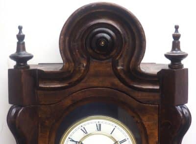 Impressive Rare Hermle Vienna Wall Clock 8 Day Weight Driven Striking Wall Clock - Image 3