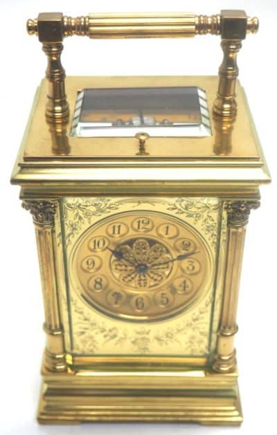 French 8-Day Repeat Carriage Clock