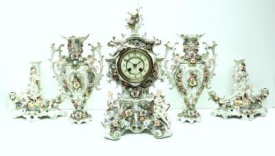 Porcelain Mantel Clock