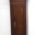 19THC Longcase Clock Fine English Oak Gloucestershire Grandfather Clock Painted Dial C1820 English oak Antique Clocks