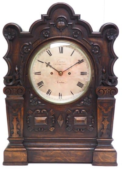 Twin Fusee Bracket Clock