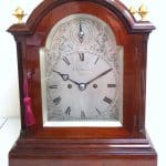 Antique English 8 Day Twin Fusee W J Benson Bracket clock 8-Day Striking Double Fusee London Clock bracket clock Antique Clocks