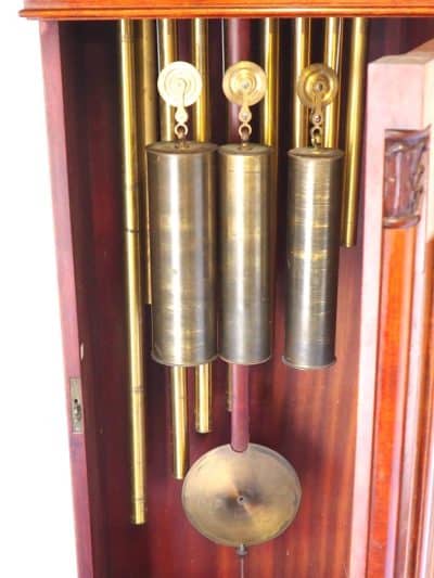 mahogany musical Grandfather clock