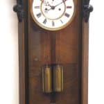 Fine Victorian 8-Day Wall Clock – Antique Striking Vienna Wall Clock Early Victorian Antique Clocks