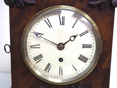 Antique English 8 Day Single Fusee London Bracket clock - Image 10