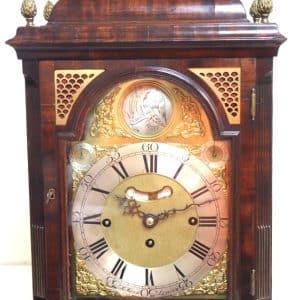 Exquisite London Musical Westminster Chime Bracket Clock 8 Bell Triple Fusee H Marsh London bracket clock Antique Clocks