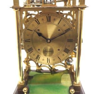 Vintage Harding & Bazeley Spherical Weight Clock – English Made Antique Clocks