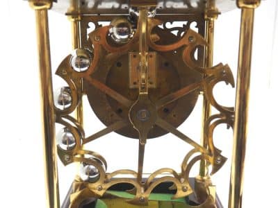 Vintage Harding & Bazeley Spherical Weight Clock – English Made - Image 3