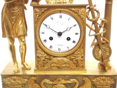 French Empire Mantel Clock