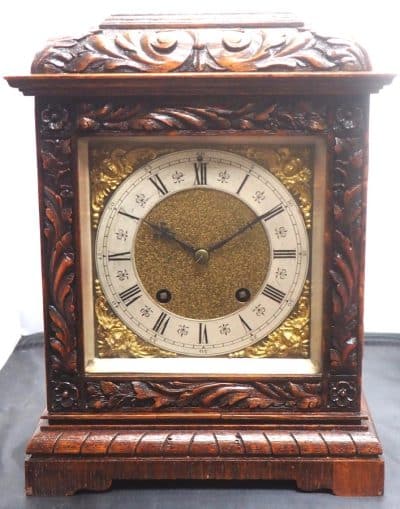 Lenzkirch Carved Bracket Clock