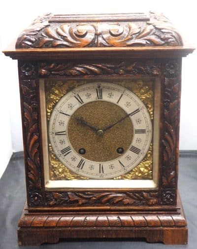 Lenzkirch Carved Bracket Clock