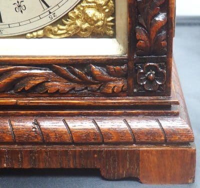 Lenzkirch Carved Bracket Clock