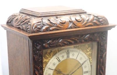 Lenzkirch Carved Bracket Clock