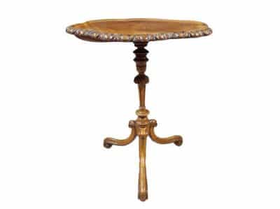 A Pair of Victorian Walnut Occasional Tables - Image 2