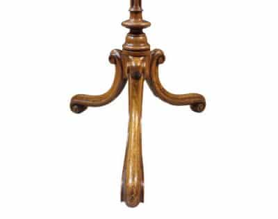 A Pair of Victorian Walnut Occasional Tables - Image 4
