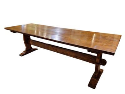 An Oak Refectory Table Antique Furniture 6