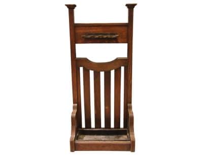 "Arts & Crafts" Snooker Cue Stand