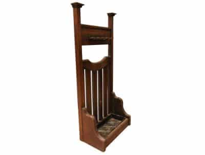 "Arts & Crafts" Snooker Cue Stand - Image 2