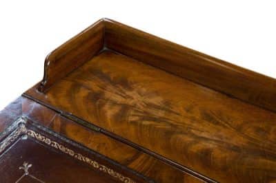 Early 19thc Mahogany Sliding Top Davenport Antique Desks 11