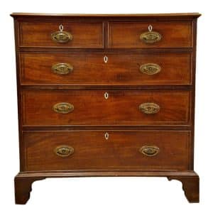 George III Mahogany Chest of Drawers Antique Chest Of Drawers
