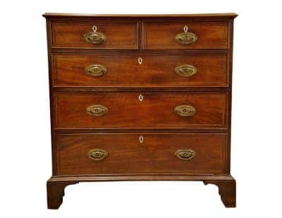 George III Mahogany Chest of Drawers Antique Chest Of Drawers 3