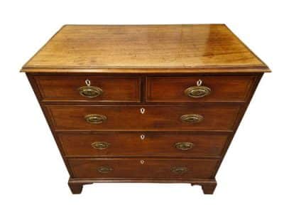 George III Mahogany Chest of Drawers - Image 2