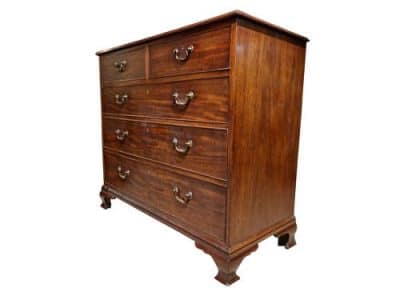 George III Mahogany Chest of Drawers Antique Chest Of Drawers 4